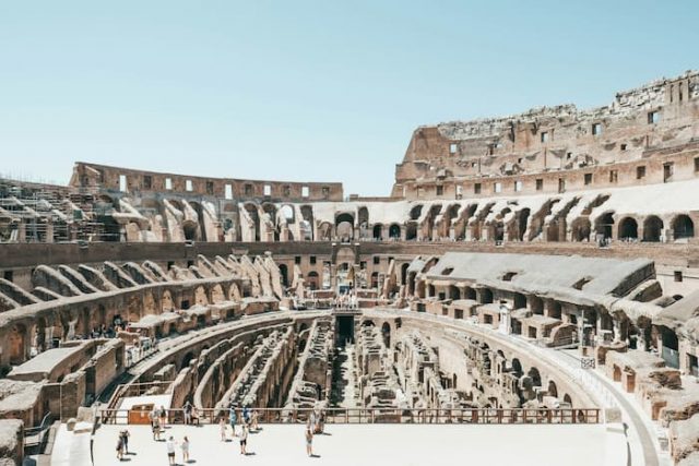 Inside Colosseum 
